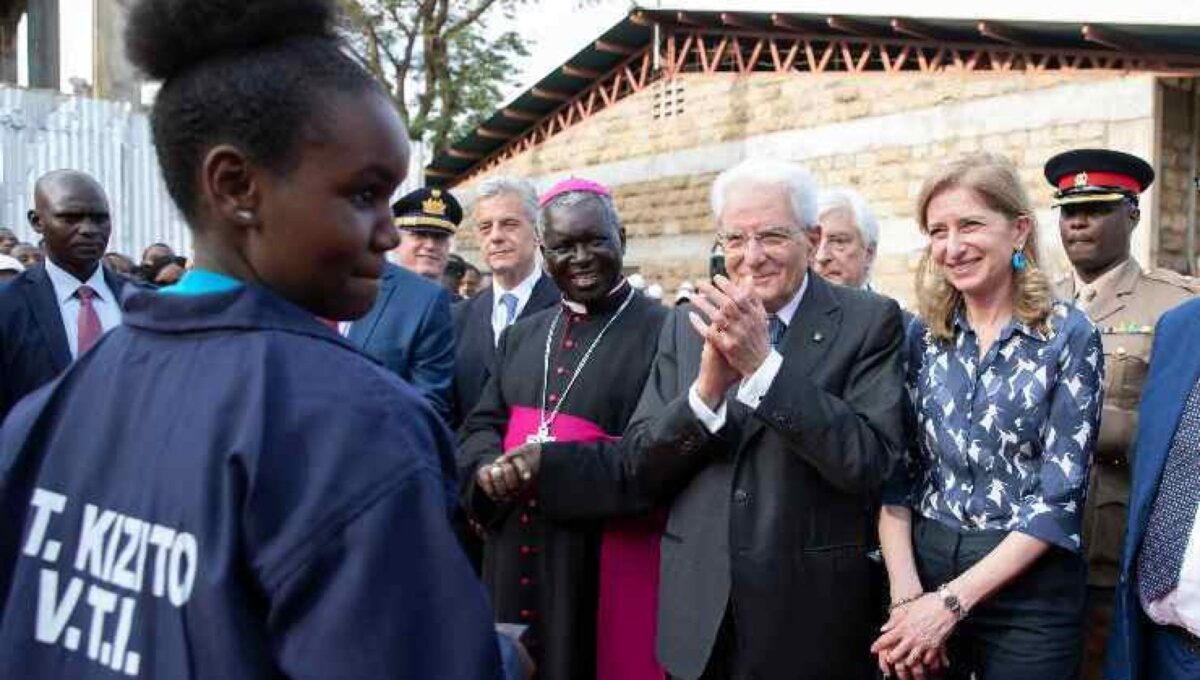 Mattarella in Kenya: la visita alle ONG e agli operatori italiani